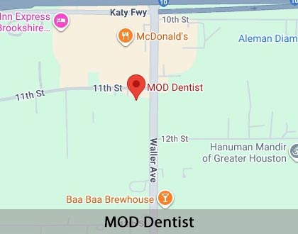 Map image for Invisalign Dentist in Brookshire, TX
